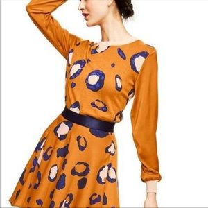 Phillip Lim 3.1 for Target Leopard print sweater orange and blue size medium